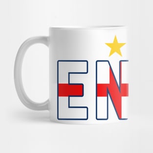 England Shorthand St Georges Flag Mug